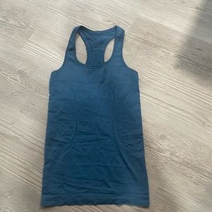 Blue Lululemon Tank